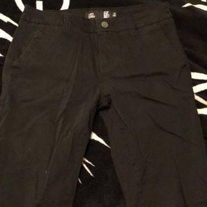 Black skinny jeans from Tillys